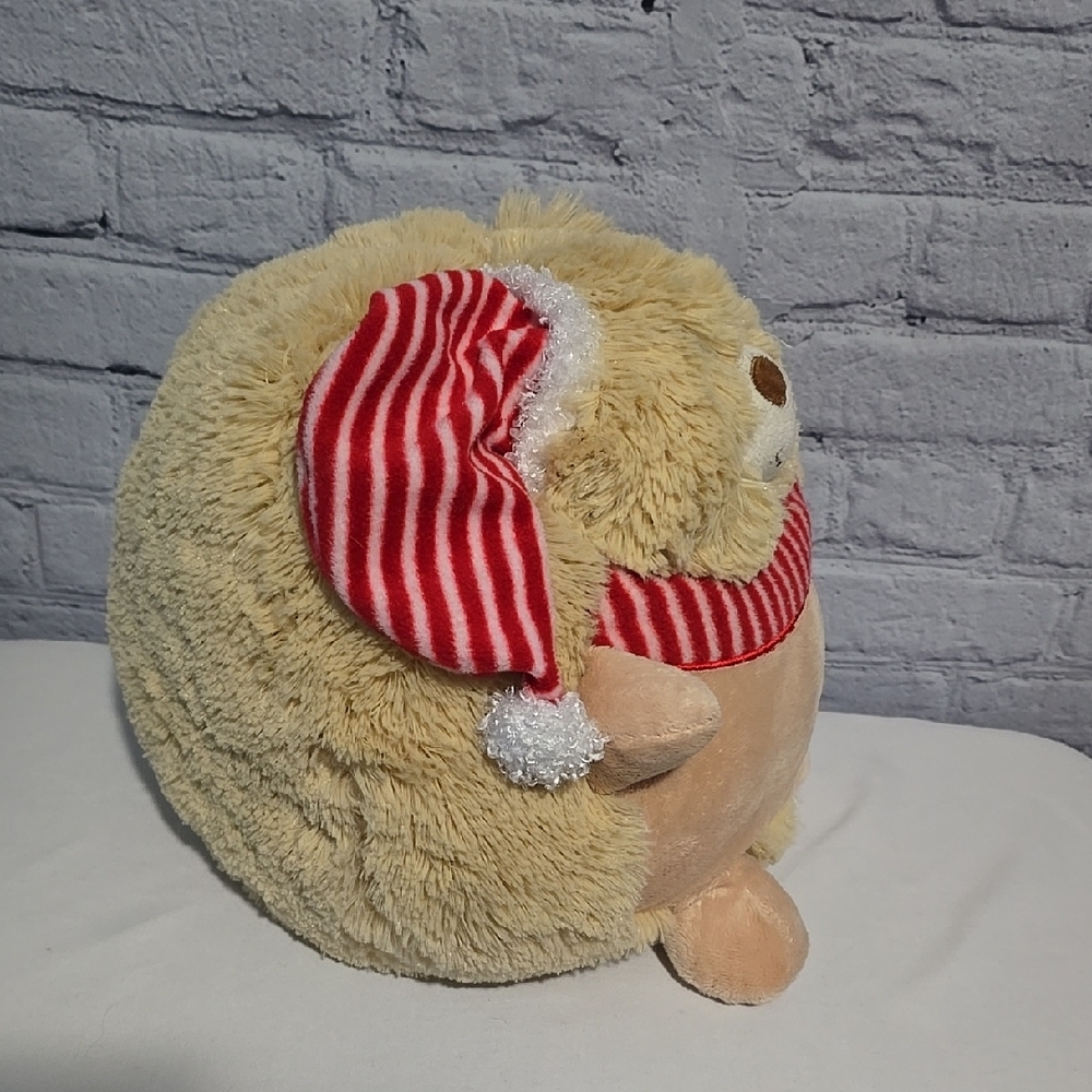 Plush Hedgehog with Striped Scarf - Picture 5 of 5